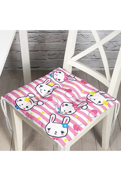 Realhomes Digital Printed Fluffy Chair Cushion
