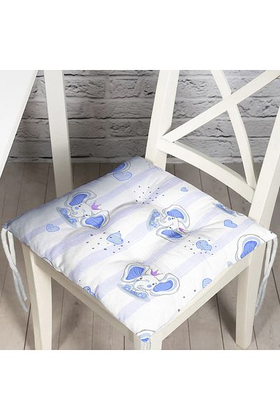 Realhomes Pernă de scaun cu puf imprimată digital cu design personalizat