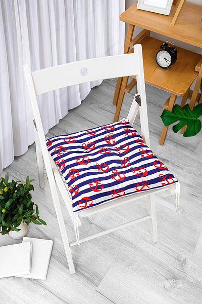 Realhomes Custom Design Digital Printed Pouf Chair Cushion