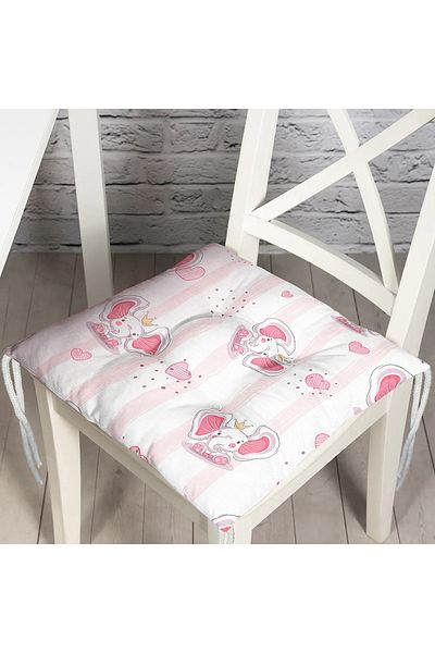 Realhomes Pernă de scaun cu puf imprimată digital cu design personalizat