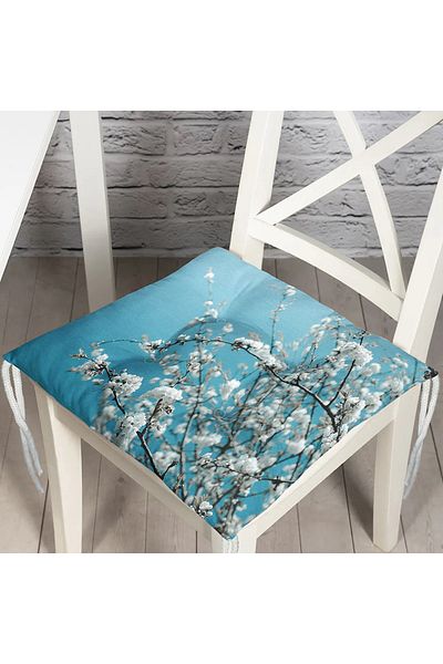 Realhomes Digital Printed Fluffy Chair Cushion