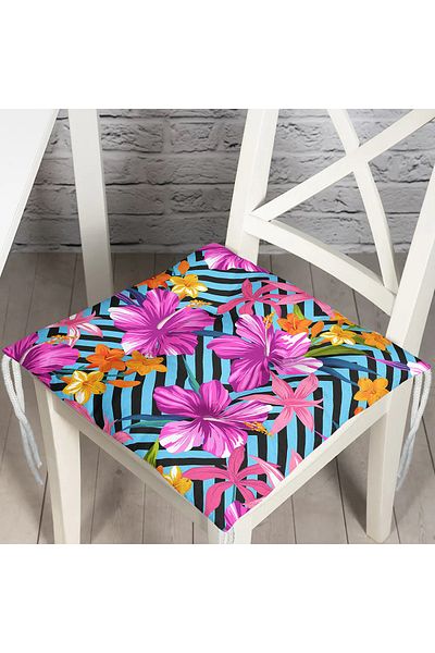 Realhomes Custom Design Digital Printed Pouf Chair Cushion