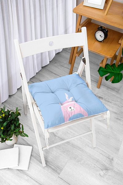 Realhomes Pernă de scaun cu puf imprimată digital cu design personalizat
