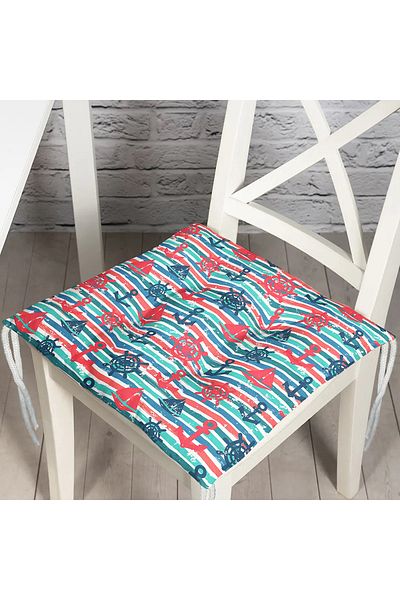 Realhomes Custom Design Digital Printed Pouf Chair Cushion