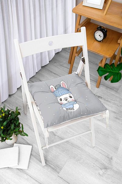 Realhomes Pernă de scaun cu puf imprimată digital cu design personalizat