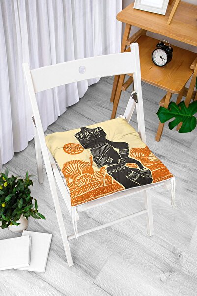 Realhomes Moderni Pofidic jastuk za stolicu sa etničkim afričkim uzorkom koji...