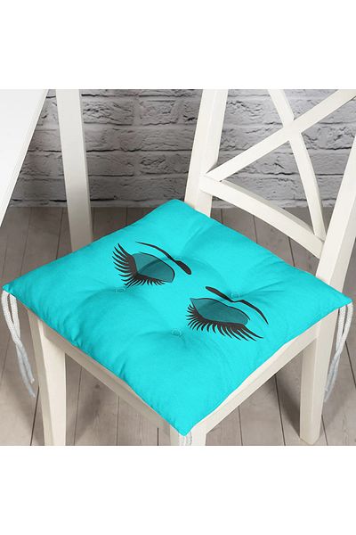 Realhomes Custom Design Digital Printed Pouf Chair Cushion