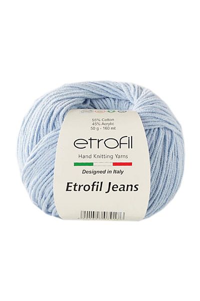 Etrofil 018 Αριθμός Μωρού Μπλε Τζιν Punch και Ιμάντας Amigurumi