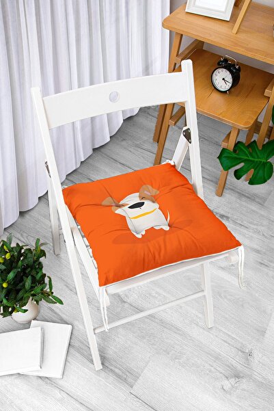 Realhomes Özel Tasarım Dijital Baskılı Modern Pofidik Sandalye Minderi