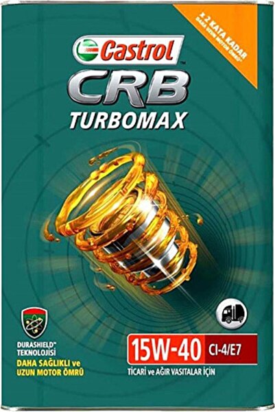 CASTROL Crb Multı Turbomax 15w40 15 Kg Motor Yağ Yetkili Satıcı
