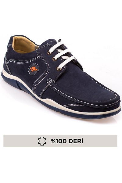 maximoda Camel Navy Blue мъжки ежедневни обувки PRA-148166-014648