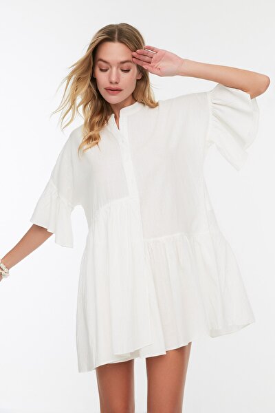 Trendyol Collection Kleid - Weiß - Shift