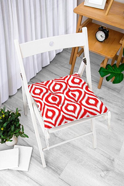 Realhomes Specijalni dizajn crvenog ikat uzorka, digitalno štampani mekani ja...