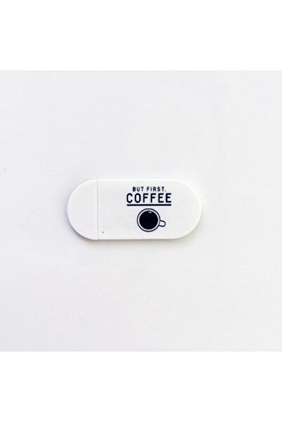 Funsy Laptop Kamera Kapatıcı | But First Coffee Ikili Paket