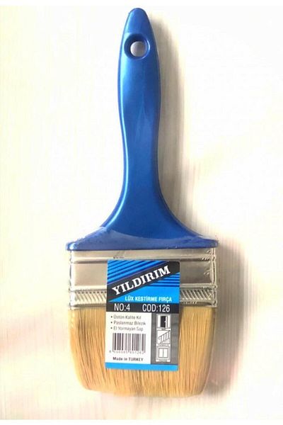 Yıldırım Luxury Cutting Brush with Plastic Handle No:4