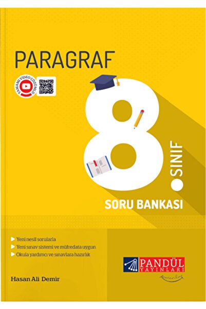 Pandül Yayınları Pandül 8. Sınıf Paragraf Soru Bankası