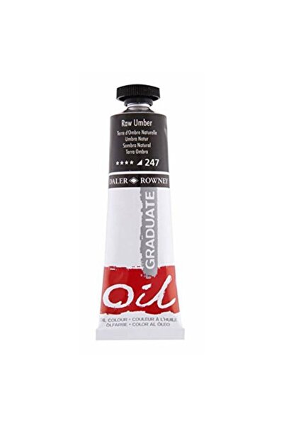 Daler Rowney Graduate Yağlı Boya Oil Color 38ml Raw Umber 117038247