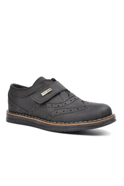 VOLTER 06-22 Δερμάτινα μποτάκια με Velcro για αγόρια