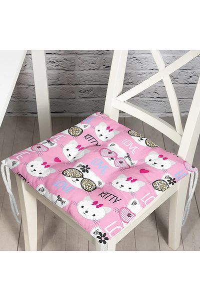 Realhomes Digital Printed Fluffy Chair Cushion
