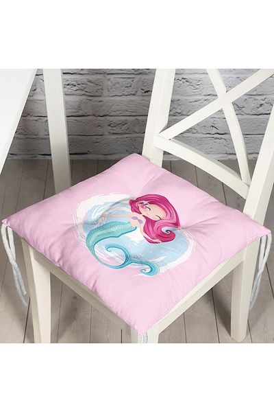 Realhomes Pernă de scaun cu puf imprimată digital cu design personalizat