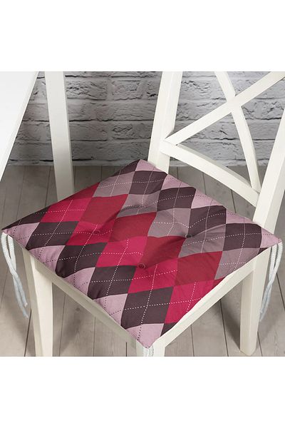 Realhomes Digital Printed Fluffy Chair Cushion