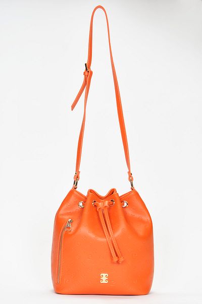 Pierre Cardin Geantă de umăr pentru femei Orange Floater 05PO22Y1544