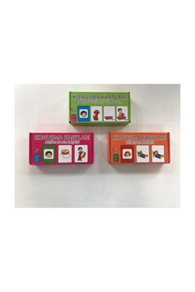 Yuka Kids Yuka Konuşma Kartları 3 Lü Set