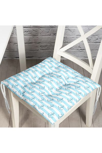 Realhomes Custom Design Digital Printed Pouf Chair Cushion