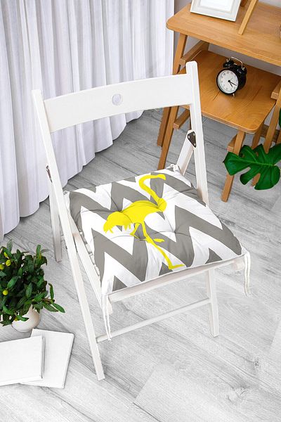 Realhomes Custom Design Digital Printed Pouf Chair Cushion