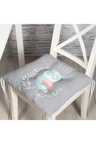 Realhomes Digital Printed Children's Room Pouf Chair Cushion