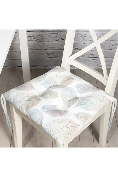 Realhomes Digital Printed Fluffy Square Chair Cushion