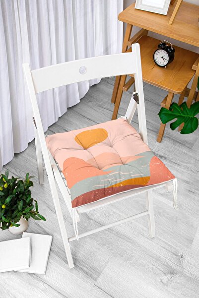 Realhomes Digitalno štampani moderni mekani jastuk za stolicu sa uzorkom sunc...