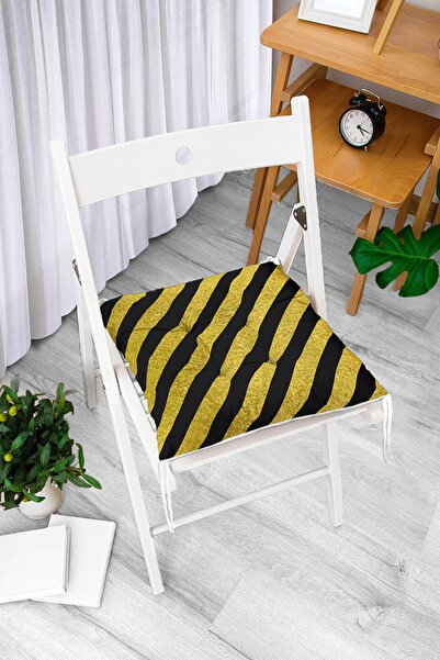 Realhomes Srećan rođendan Zlatni tekst na crnoj pozadini Digitalno štampani m...