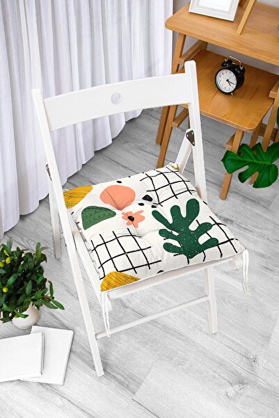 Realhomes Beyaz Zemin Üzerinde Yaprak Desenli Dijital Baskılı Modern Pofidik ...