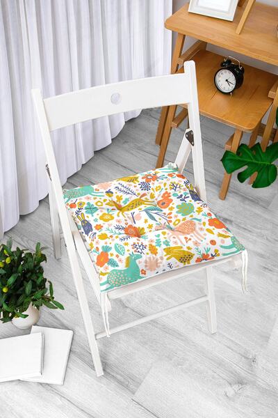 Realhomes Кольорові лісові тварини з цифровим принтом, спеціальний дизайн, су...