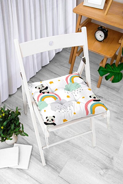 Realhomes Panda Rainbow Slatki dizajn Digitalno štampani prilagođeni dizajn M...