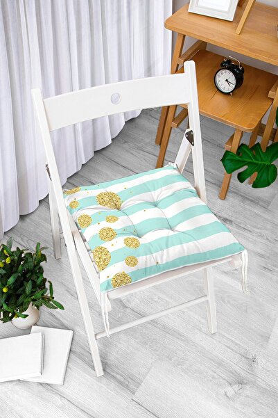 Realhomes Šarene horizontalne pruge na beloj pozadini, digitalno štampani mod...