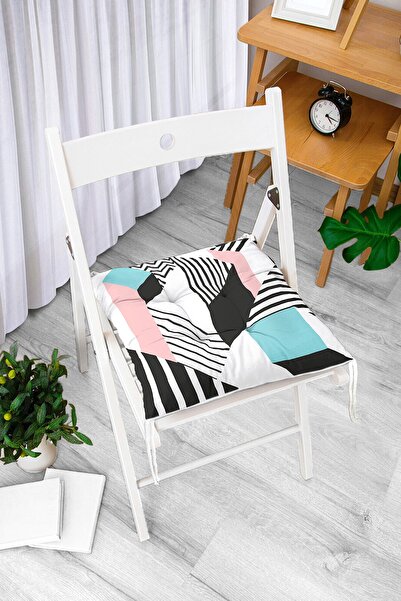 Realhomes Moderni geometrijski oblikovani digitalno štampani mekani jastuk za...