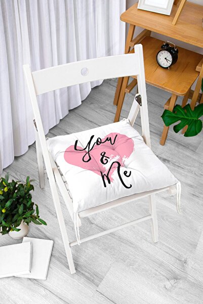 Realhomes Ti i ja, srce napisano, digitalno štampano, moderno, mekano jastuče...