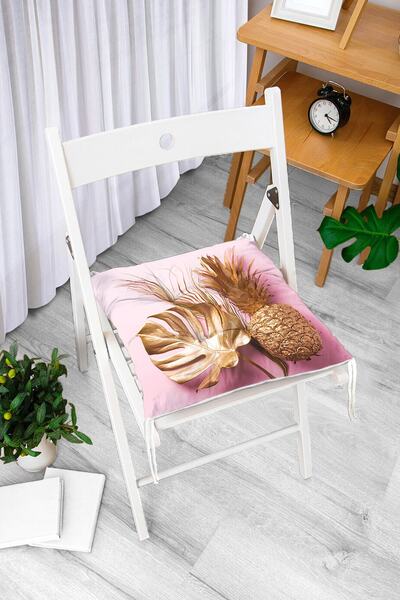 Realhomes 3D jastuk za stolicu sa specijalnim dizajnom u obliku lista i ananasa