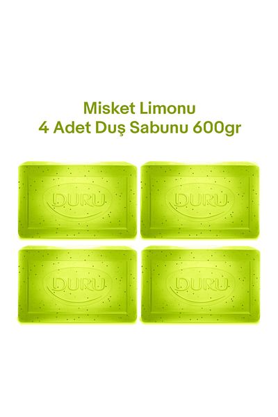 Duru Fresh Sensations Lime 4 Pieces Shower Soap