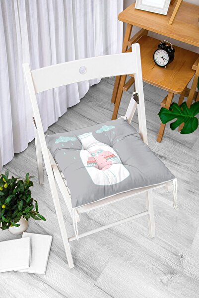 Realhomes Siva sova na podu u boci, posebno dizajnirani digitalno štampani ja...