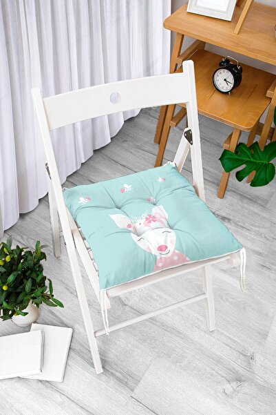 Realhomes Little Love posebno dizajnirani mekani jastuk za stolicu u ružičast...