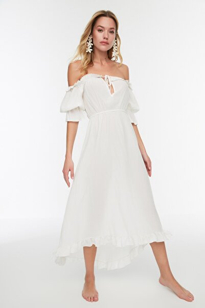 Trendyol Collection Kleid - Weiß - A-Linie