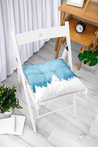 Realhomes Real Homes Digital Printed Fluffy Chair Cushion