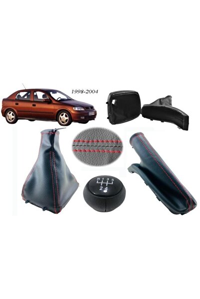 Vts Körük Opel Astra G Vites Körüğü + El Freni Körüğü + Vites Topuzu Kırmızı ...