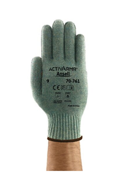 ANSELL قفازات العمل Vantage 70-761 المقاومة للحرارة والقطع العالية والتآكل