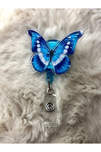 Hediyebum Suport pentru carduri Blue Butterfly Yoyo