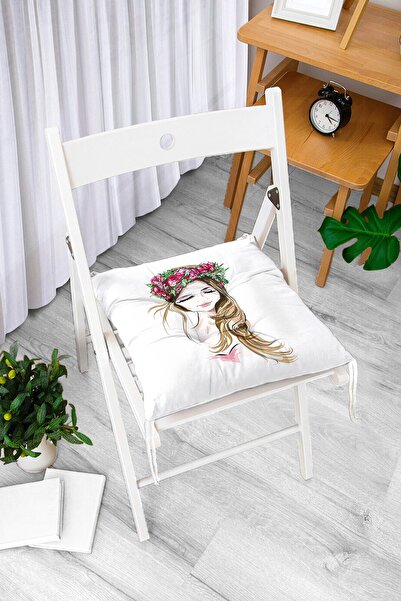 Realhomes Dekorativni moderni mekani jastuk za stolicu sa crtežom olovkom na ...