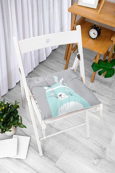 Realhomes Special Designed Digital Printed Children's Room Fluffy Chair Cushion